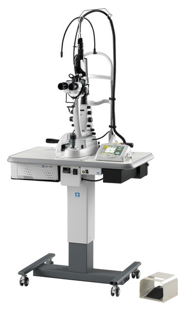 グリーンレーザー光凝固装置／ニデック／GYC-500コンビネーションデリバリ